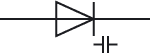 Schaltzeichen der Kapazitätsdiode