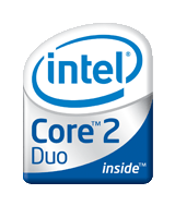Logo von Intel Core2 Duo