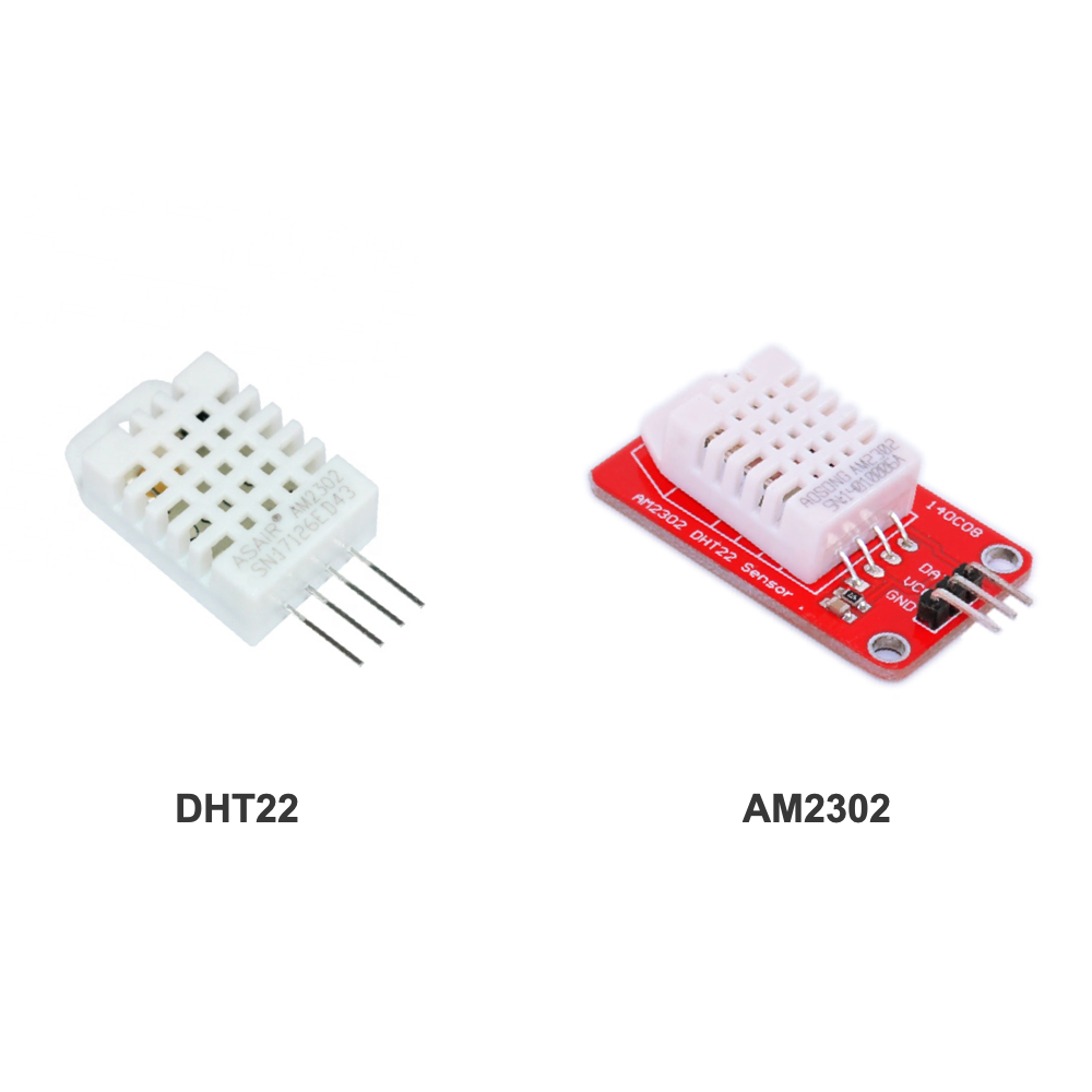 DHT22/AM2302 - Digitaler Temperatur- und Luftfeuchtigkeitssensor