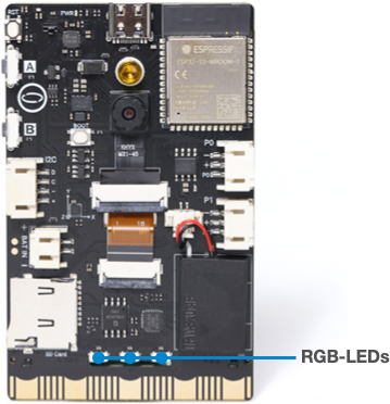 Unihiker K10: Onboard-RGB-LEDs programmieren