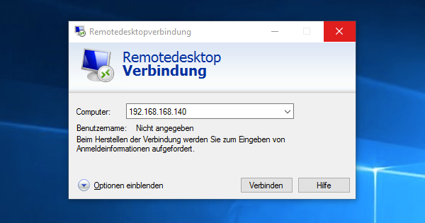 XRDP-Remote-Desktop auf dem Raspberry Pi einrichten