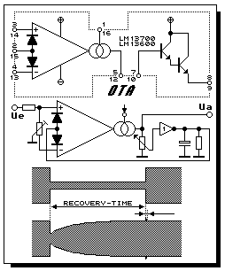 OTA Dynamik-Limitter mit LM13700