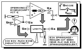 Spannungsregler auch Induktivität