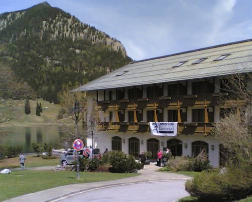 Veranstaltungsgebäude der MCK2006 in Spitzingsee