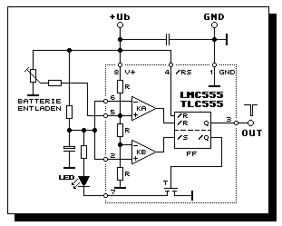 Batteriebetribesanzeige