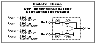 Update: Echter Differenzverstärker I