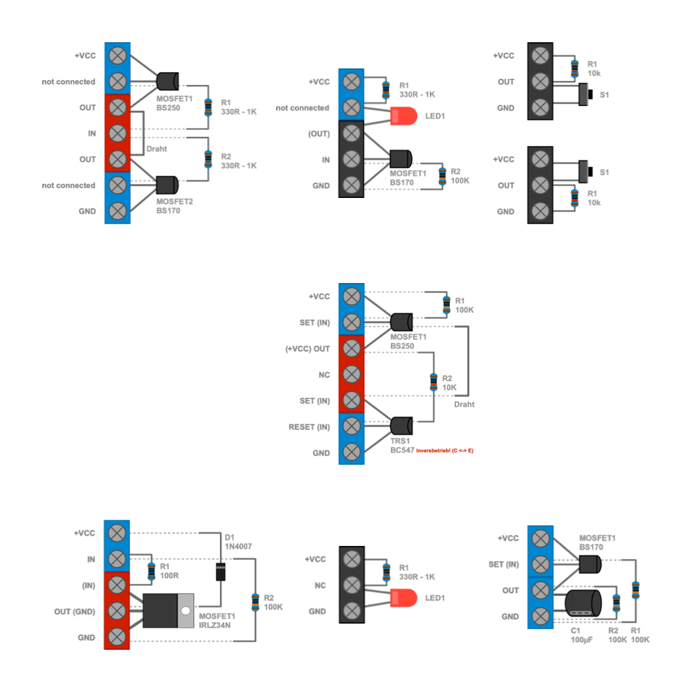 Modulare Schaltungen