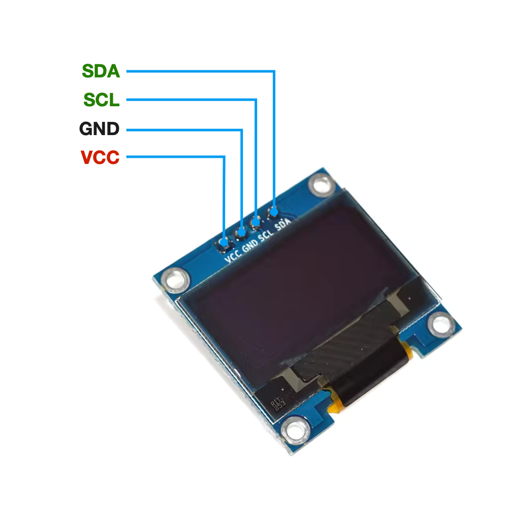 Beschaltung und Stromverbrauch: OLED-Display mit SSD1306 oder SH1106