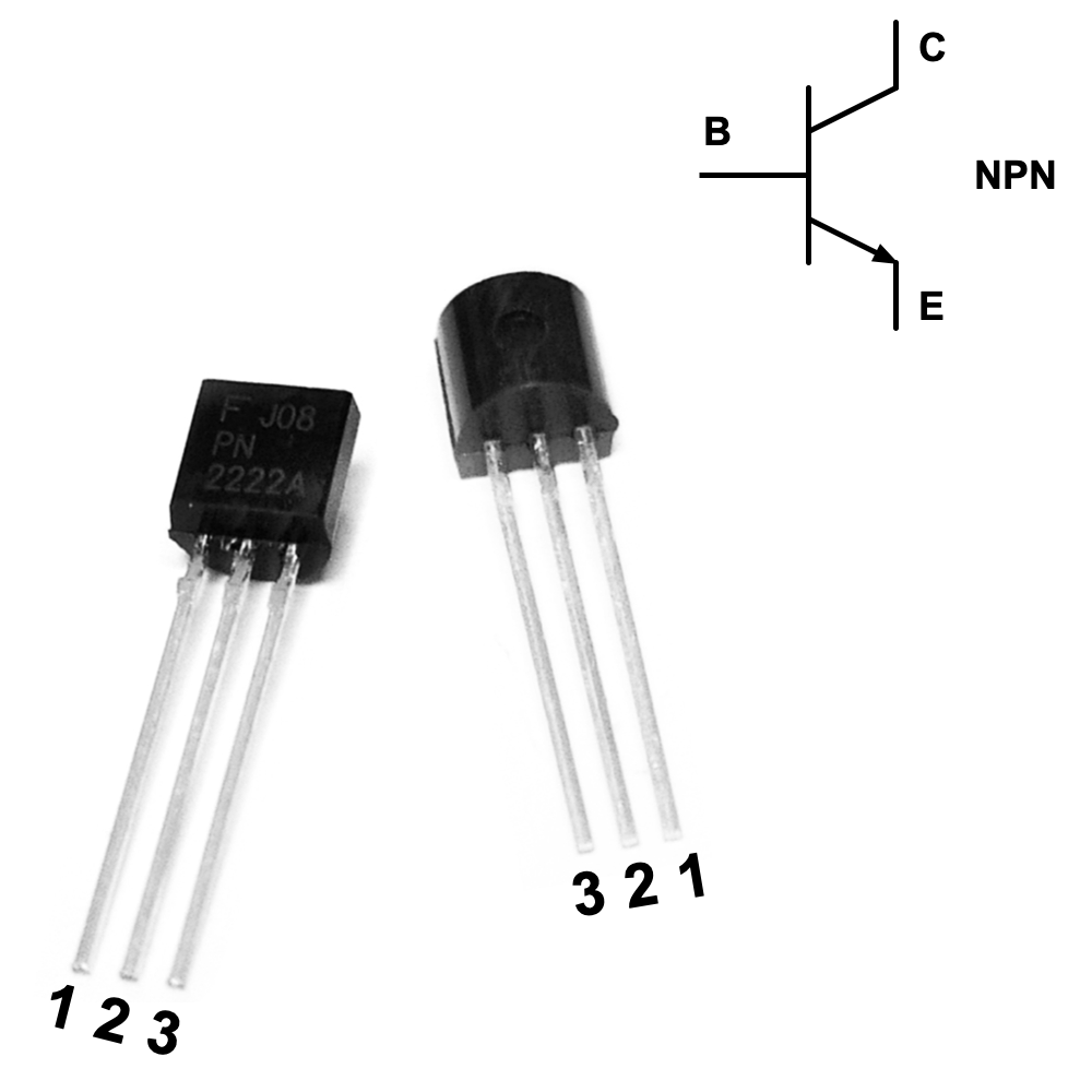 Kennzeichnung und Anschlussbelegung von bipolaren Transistoren