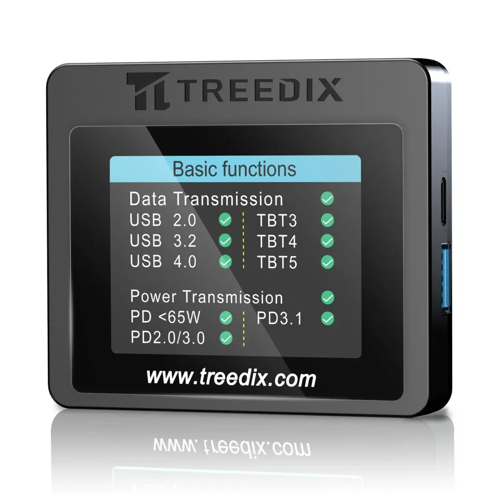 Leuchtdiode (LED)Treedix USB-Kabel-Tester (TRX5-0816)