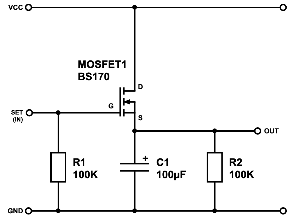 Bausatz: Verzögerungsschaltung