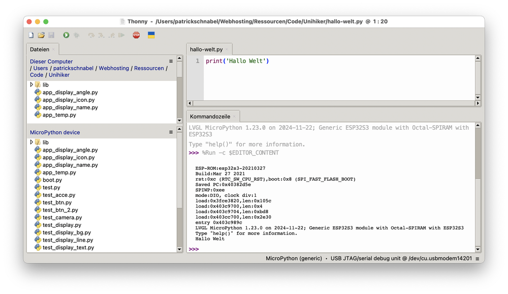 Thonny Python IDE