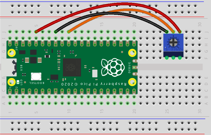 Raspberry Pi Pico als Komparator