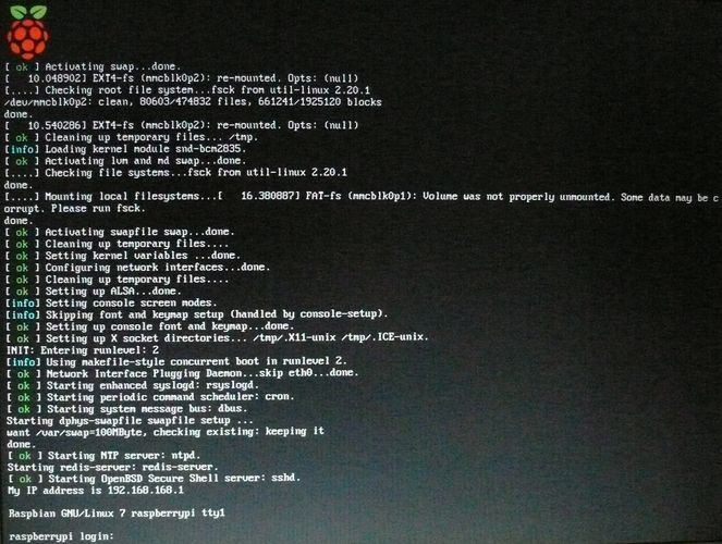 Raspberry Pi OS Login