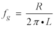 Formel zur Berechnung der Grenzfrequenz des RL-Glieds